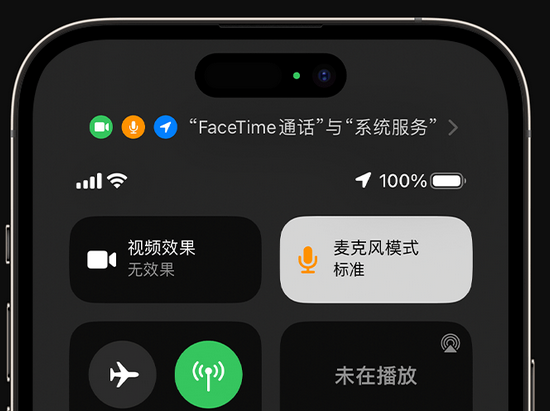 昭通苹果授权维修网点分享iPhone在通话时让你的声音更清晰 