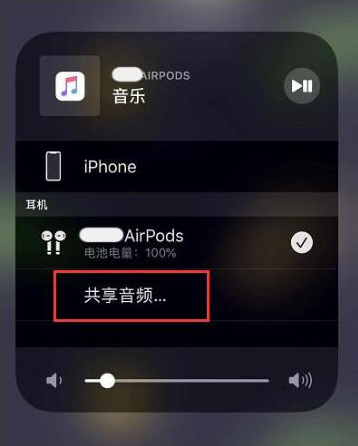 昭通苹果14音频维修点分享iPhone14音频共享设置方法 